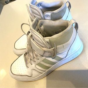 Adidas high top sneakers sz w11